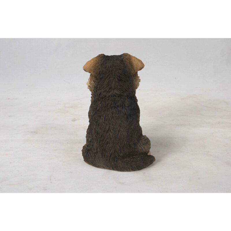 german shepherd puppy statue